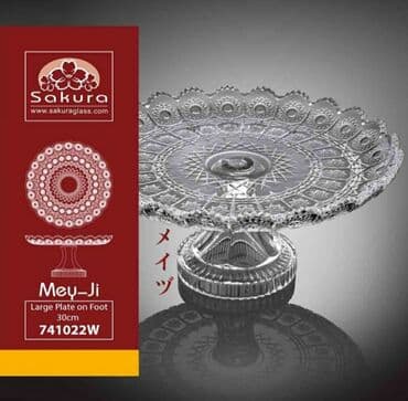 meyvə qablari: Vaza yeni,Sakura firmasi, diametri 30sm. Bu qab muxtelif — 1