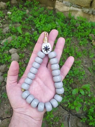 ucuz bijuteriyalar: Material və qiymət müxtəlifdir. - Material: tünd qəhvəyi təbii — 6