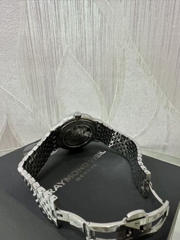 Smart qolbaqlar: Qol saatı, Raymond, rəng - Gümüşü — 1