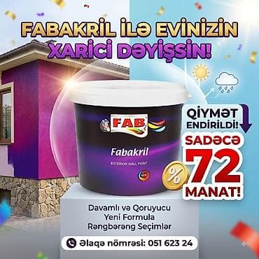 Lalafoda yeni: FAB boyaları – evinizi yeni rənglərlə yeniləmək üçün seçim! Fabplus — 3