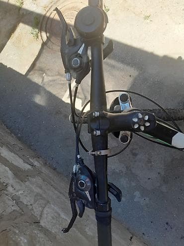 mini velosiped: Dağ velosipedi – 24" - Gödəkçə: alüminium tipli çərçivə, qara-yaşıl — 3
