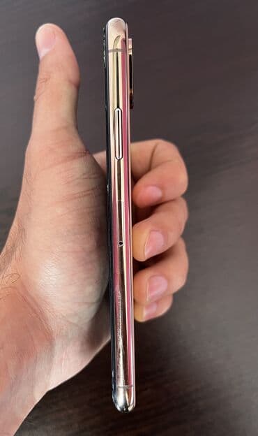 iphone x irshad: IPhone Xs, 64 GB, Qızılı, Zəmanət, Simsiz şarj, Face ID — 3