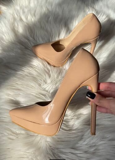 qadın maşınlarının qiyməti: Tuflilər, Asos, Ölçü: 36, rəng - Bej, Yeni — 1