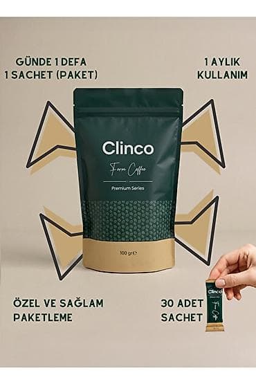 pasdeller gilan tekstil parcalari: Clinco Form Coffee – Premium Series - Porsiyonlu form qəhvəsi: paket — 1