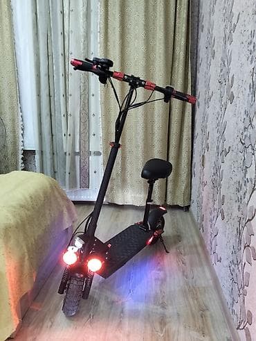Elektrik skuter – oturacaqlı, güclu işıqlandırma və iri təkərlər lalafo.az -da Elektrik skuter – oturacaqlı, güclu işıqlandırma və iri təkərlər