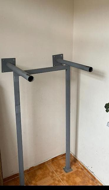 turniket nədir: Metaldan hazırlanmış paralel turnik (dips stendi) - Material: qalın — 1