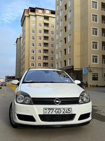 elektrikli moped: Opel Astra H Caravan (Universal), ağ rəng Texniki xüsusiyyətlər və — 4