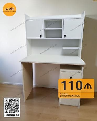 Düz masa, Stulsuz, Polkalı, Siyirməli, Sadə laminat