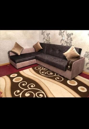 софа кровать: Угловой диван, Новый, Раскладной, С подъемным механизмом, Ткань, Доставка в районы — 4