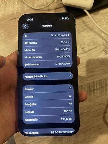 ipad.6: IPhone 14 Pro, 256 GB, Deep Purple, Face ID — 7