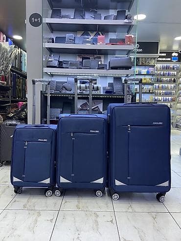 Çamadanlar: PDAlobo brendinin səfər çamadanları – 3-lü dəst - Ölçülər: kiçik — 1