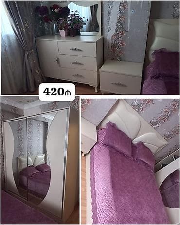 saloglu mebel sumqayit: Yataq dəsti satılır 420₼. matrası var.Ünvan Abşeron. 3364. Fatimə99 — 1