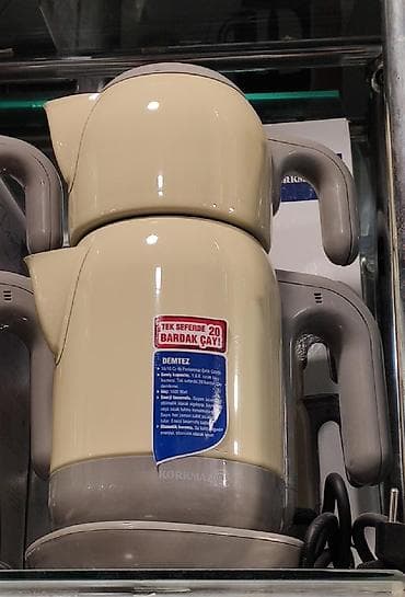 Samovar elektrik çaydan çaynik caydan caynik Korkmaz Turk istehsali — 1