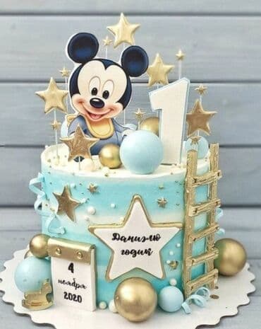 5 yas tortu: Uşaq temalı tortlar – fərdi dizayn - Mövzular: cizgi qəhrəmanları — 1