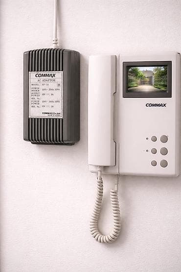 COMMAX video domofon sistemi - Marka: COMMAX (Koreya istehsalı) -