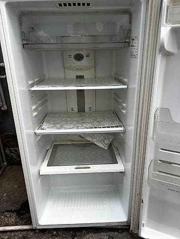 Elektronika: İşlənmiş 2 qapılı LG Soyuducu Satılır, rəng - Ağ — 6