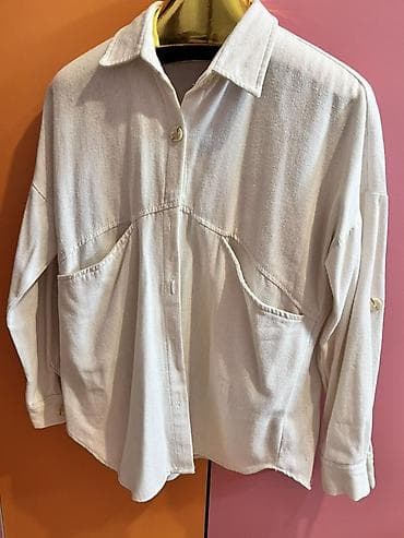 Suffle brendinin qadın köynəyi - Rəng: krem/ivori - Ölçü: L (EUR L /