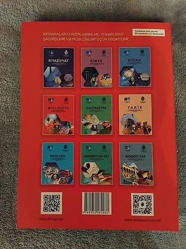 mor ve otesi bilet: BİOLOGİYA VƏ KİMYA ÜÇÜN DİM QAYDA VƏSAİTLƏRİ. (AYRI ÇƏKİLDƏ DƏ — 2