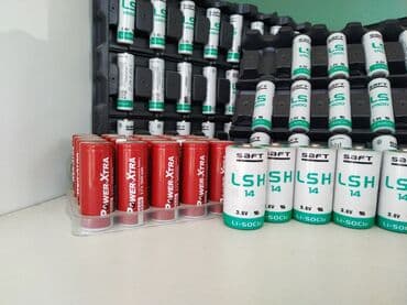 telegon: Müxtəlif növ və ölçülü batareyalar dəsti. Dəstdə Power-Xtra və Saft — 1