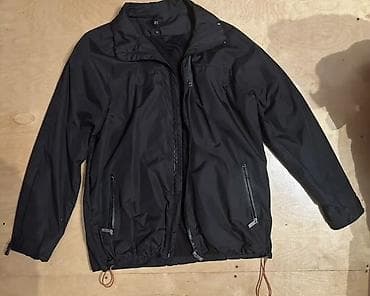 Куртки: Qara rəngli yüngül küləkkeş/yağmurluq gödəkçə - Material: nazik, suya — 2