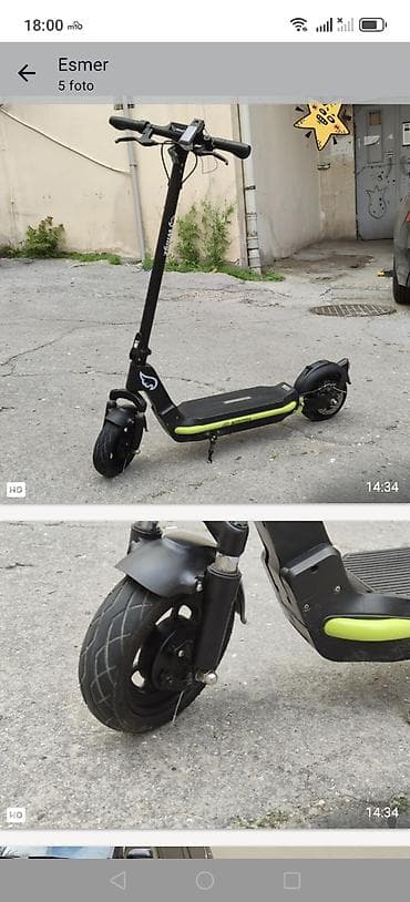 samokat arenda: Wingz Falcon elektrik skuteri - Maksimal sürət: 35 km/s - Ehtimal — 1
