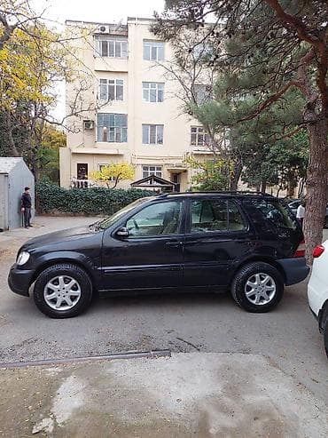 Nəqliyyat: Mercedes-Benz M-Class (W163) SUV - Kuzov: 5 qapılı, qara rəng - — 4