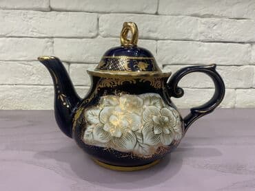 İşlənmiş, rəng - Göy, Dəm caydanı, Farfor, 1 l lalafo.az -da İşlənmiş, rəng - Göy, Dəm caydanı, Farfor, 1 l