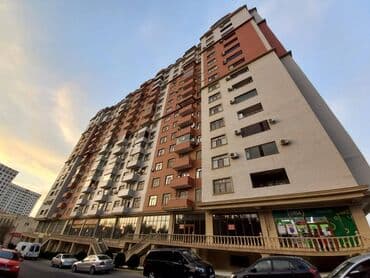 купить вторичку баилово: 3 комнаты, Новостройка, м. Ази Асланов, 91 м² — 18