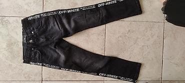 cins donlar: Məhsul: Uşaq geyim dəsti – qara cins şalvar və tünd göy idman — 1