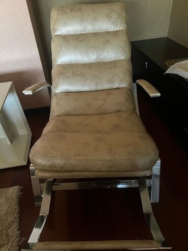 İşlənmiş, Kreslo, Süni dəri, Kredit yoxdur, Çatdırılma yoxdur