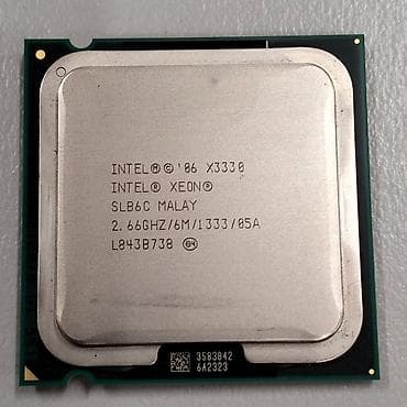 pc plata: Prosessor Intel Xeon X3330, 3-4 GHz, 4 nüvə, İşlənmiş — 1