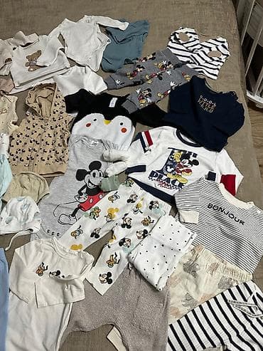 uşax: Uşaq geyimləri dəsti – oğlan üçün, 0–6 ay aralığı - Bodi kolleksiyası — 5