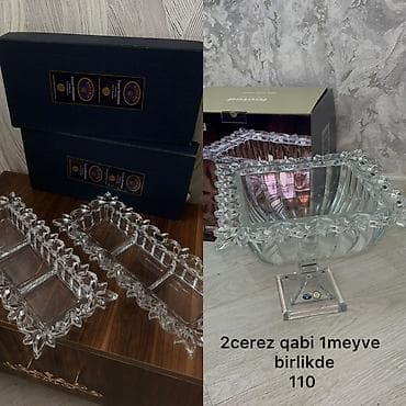 Karaca hamsı birlikde tezedir Klassik dizaynlı şüşə/qaya-kristal