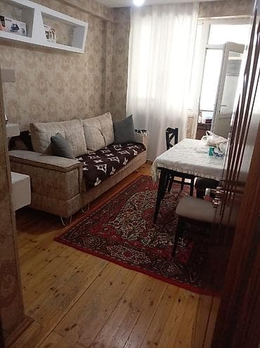 mawtagada kiraye evler: 1 otaqlı mənzil – tam mebel və məişət texnikası ilə - Plan: 1 otaq — 2