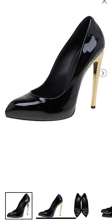 dəri ayaqqabi: Giuseppe Zanotti qadın tufliləri orjinaldir 39 razmer Daban — 5