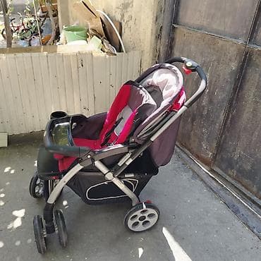 uzun bot: Uşaq arabası – Goodbaby brendi, qırmızı/boz rəng. Xüsusiyyətlər: - — 7