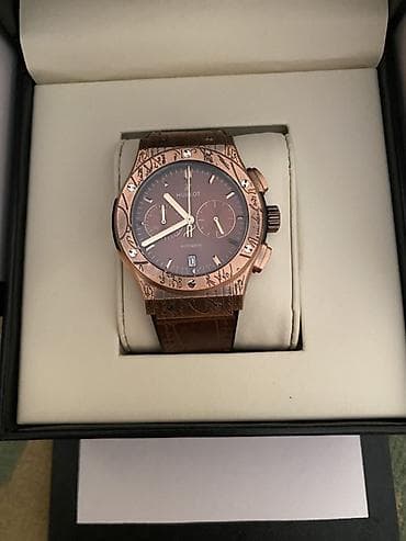 m neçə razmerdir: Real aliciya endirim olacaq. Hublot kişi qol saatı – avtomatik — 2