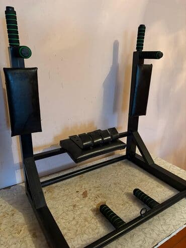 скамья для жима: Universal turnik–parallel qollar–qarn pressi üçün divar trenajoru — 6