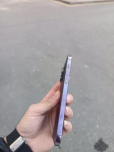 iphone az: IPhone 14 Pro Max, 256 GB, Deep Purple, Simsiz şarj, Face ID, Sənədlərlə — 5