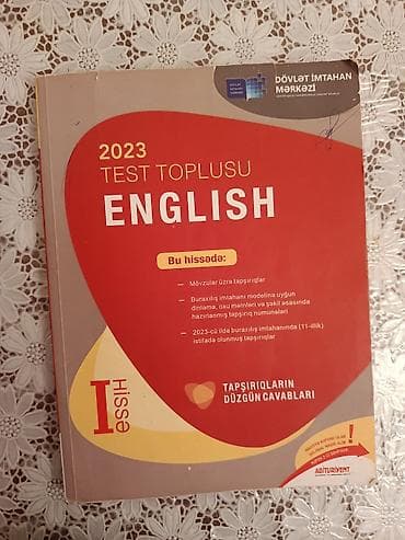 bas gitara: Məhsul: “2023 Test Toplusu – English” (DİM), I və II hissə — 1