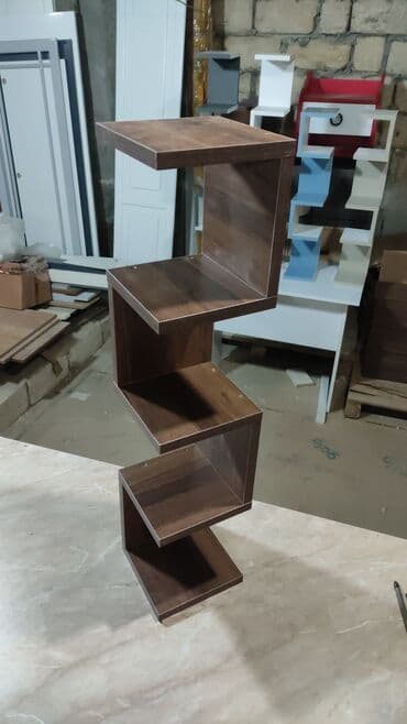 Qida məhsulları: Dekorativ rəf, Corner shelf — 4