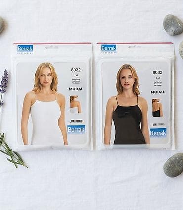 Berrak Collection qadın modal mayka – model 8032 - Material: Modal