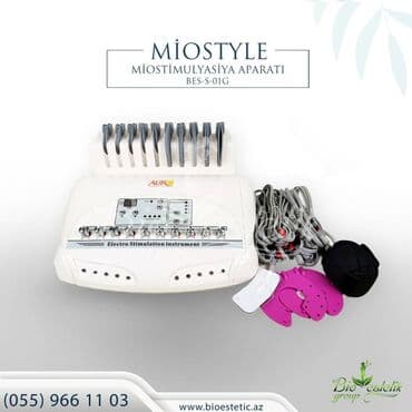 ezele kutlesi artirmaq ucun aparat: Mi̇osti̇mulyasi̇ya aparati mi̇ostyle (bes-s-01g) miostimulyatorun — 1
