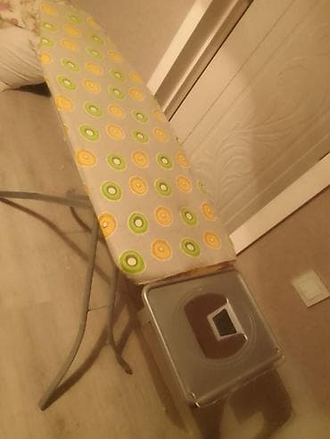 lohvə: Dəmir taxtası - Geniş və uzunsov ütüləmə səthi, rəngli naxışlı örtük — 3