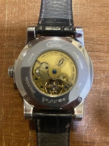 arient saatlar: Qol saatı, Cartier, rəng - Qara — 2