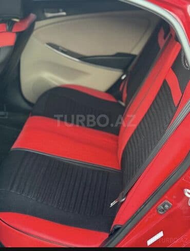 recaro oturacaqlar: Universalm ölçülü avtomobil oturacaq örtükləri – qara/qırmızı dizayn — 4
