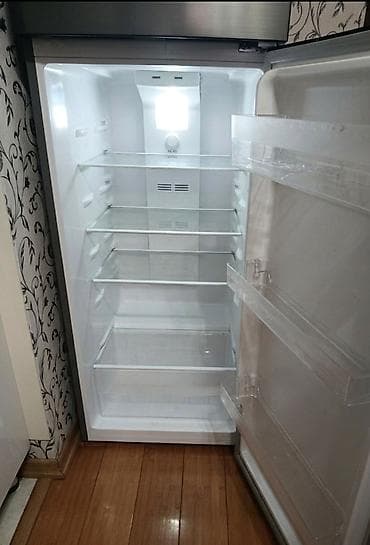 su temizleyici qurgular: İşlənmiş 2 qapılı Hoffman Soyuducu Satılır, rəng - Gümüşü, Dolab içi — 2