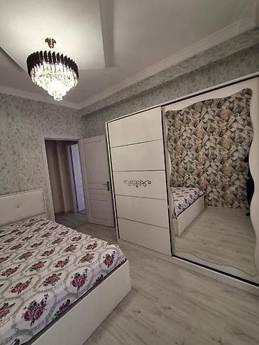 mingecevir mebel: Mənzilin təsviri - Geniş, işı.qlı dəhliz: Uzun koridor, tavan — 8