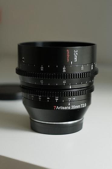 7Artisans 35mm T2.0 Cine obyektiv Cine linza 7artisans Spectrum 35mm — 2
