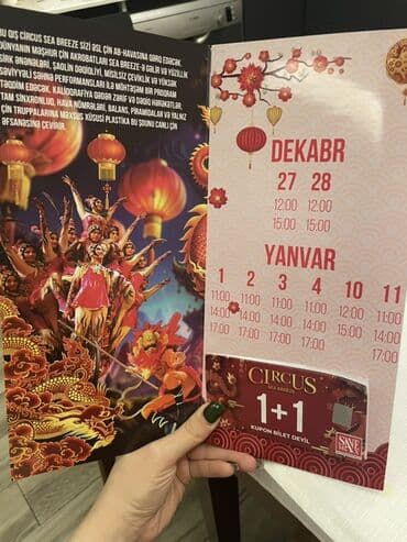 SEA BREEZE Circus – Azərbaycanda ilk dəfə Çin sirkinin şousu -